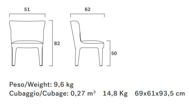 Мягкий стул Frag Public FG50600