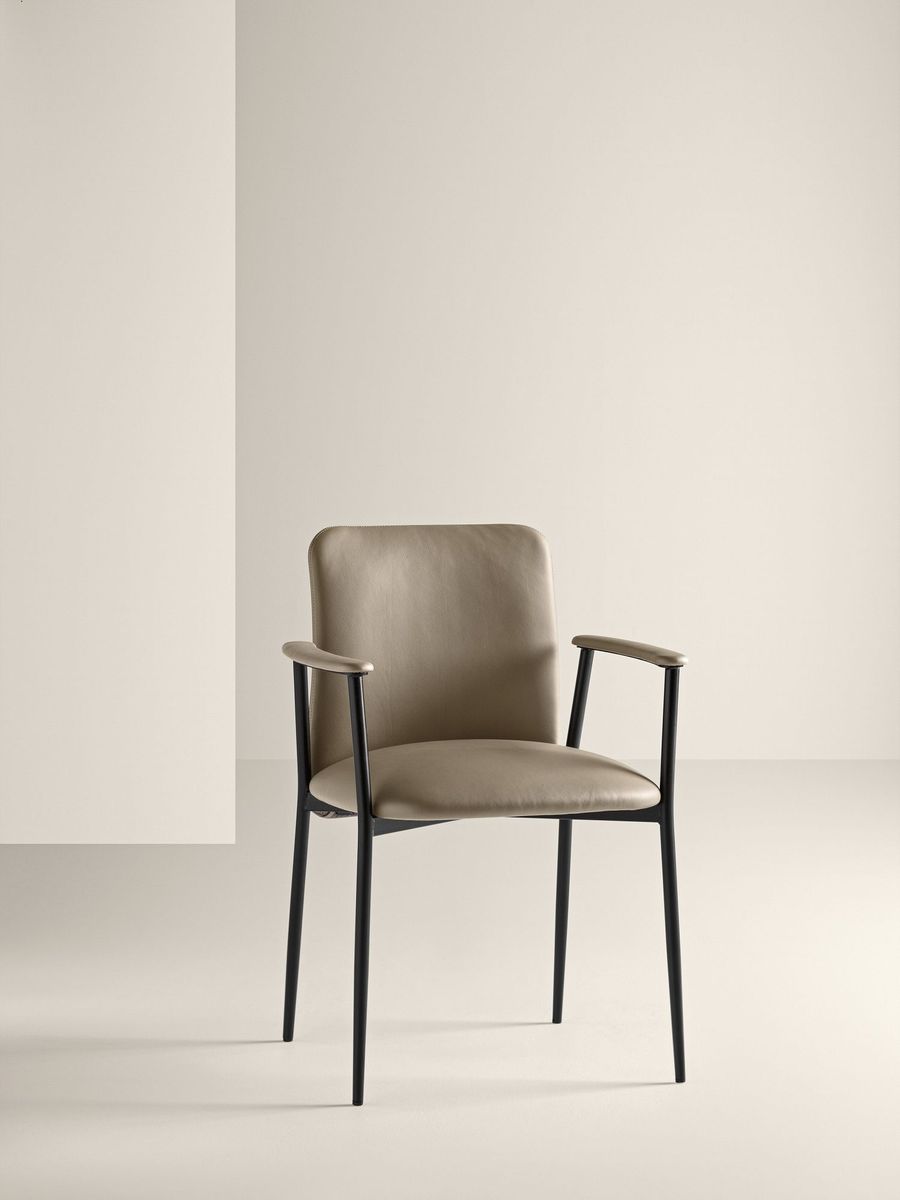 Современный стул с подлокотниками Frag Siloe P FG53401