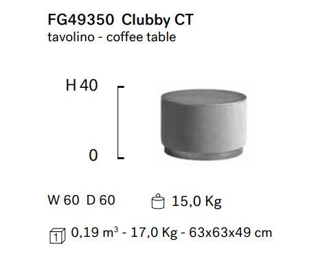 Журнальный столик Frag Clubby CT FG49350
