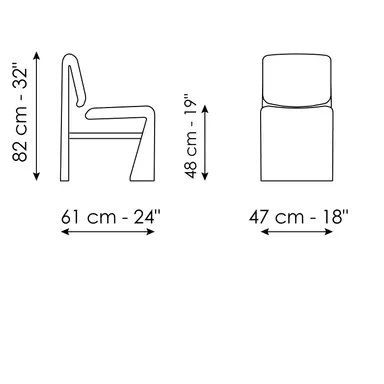 Шикарный стул Bonaldo Avant-Garde Chair