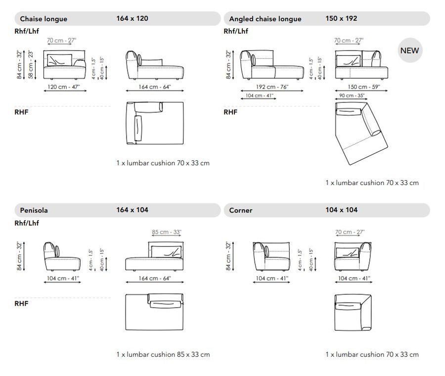Модульный диван Bonaldo Belloalto