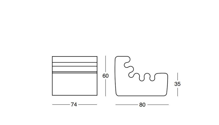 Дизайнерское кресло Zanotta Karelia