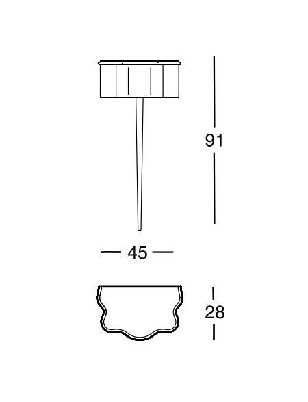 Настенная тумба Zanotta Carlino CM