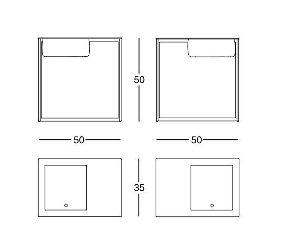 Прикроватная тумбочка Zanotta Taschino