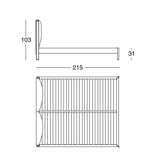 Шикарная кровать Zanotta Ricordi
