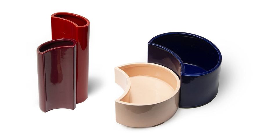 Элегантная ваза Zanotta V-Bol