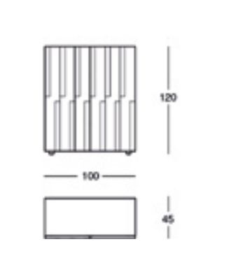 Элегантный буфет Zanotta Riga-Riga 788