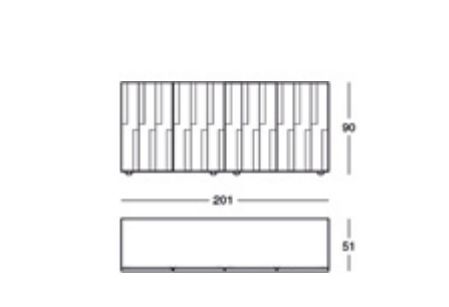 Роскошный буфет Zanotta Riga-Riga 789