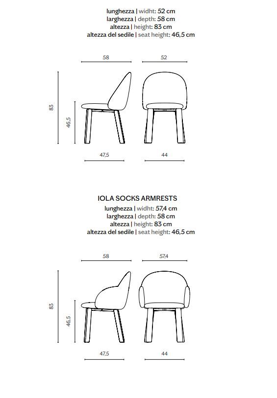 Яркий стул Miniforms Iola Socks