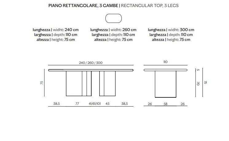 Стильный стол Miniforms Bonbon