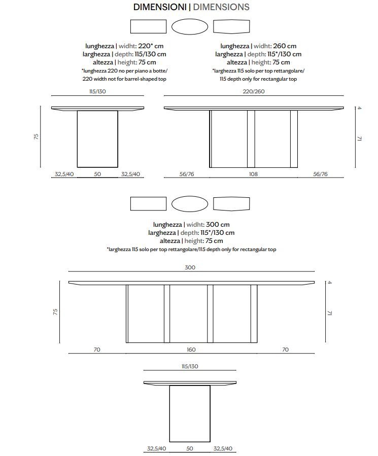 Дизайнерский стол Miniforms Nami