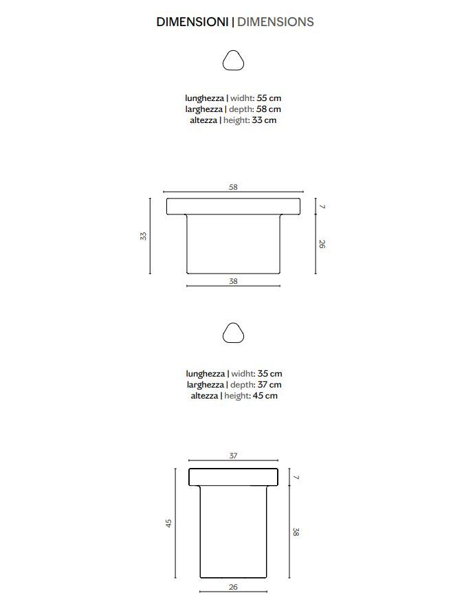 Журнальный столик Miniforms Superpop