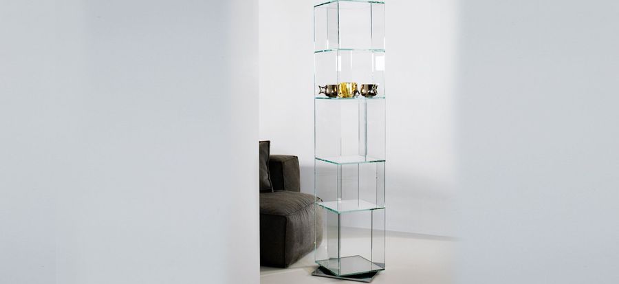 Книжный шкаф Bonaldo Cubic Glass