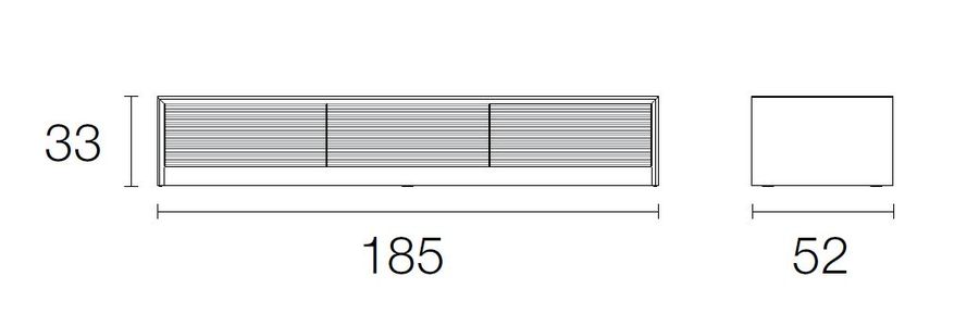 Низкая тумба Connubia Password CB/6031-5