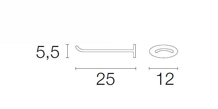 Подставка для стульев Connubia Hook CB/508