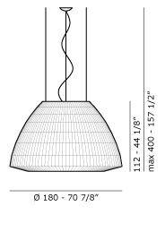 Подвесной светильник Axo Light Bell