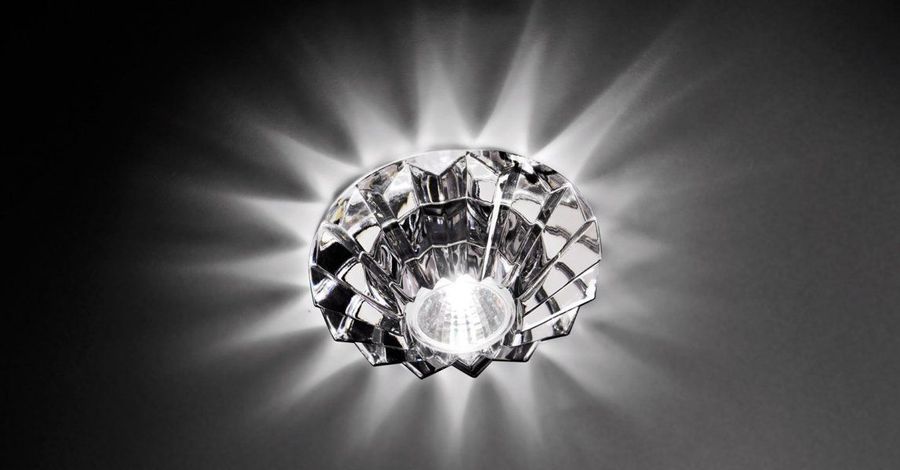 Точечный круглый светильник Axo Light Crystal Spotlight