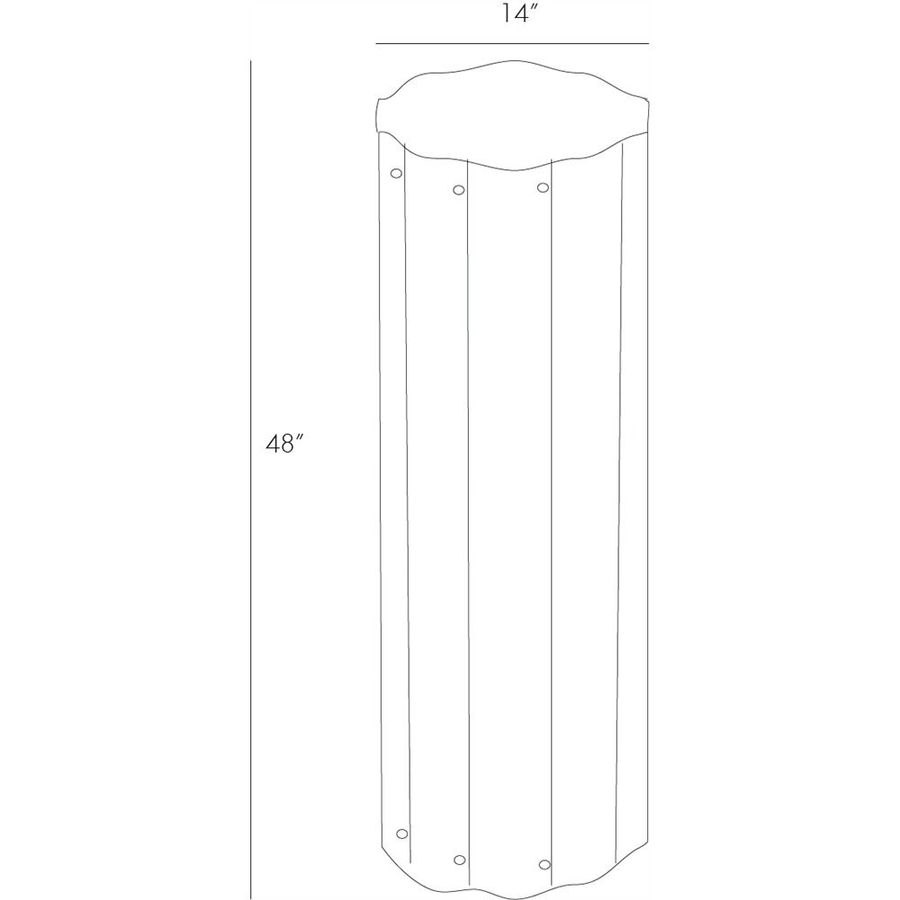 Стол Arteriors Zeb Pedestal