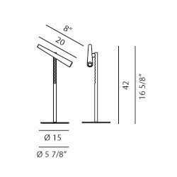 Габариты Foscarini Magneto