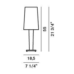 Габариты Foscarini Lite