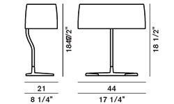 Габариты Foscarini Esa 07