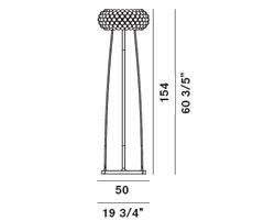 Габариты Foscarini Caboche