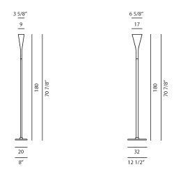 Габариты Foscarini Aplomb