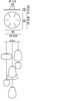 Габариты Foscarini Rituals