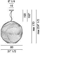 Габариты Foscarini Planet