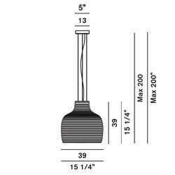 Габариты Foscarini Behive