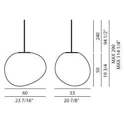 Габариты Foscarini Outdoor Gregg Terra