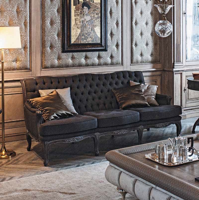Трёхместный диван Luciano Zonta Royal Charme 