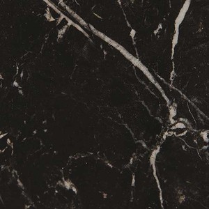 Polished black marquinia