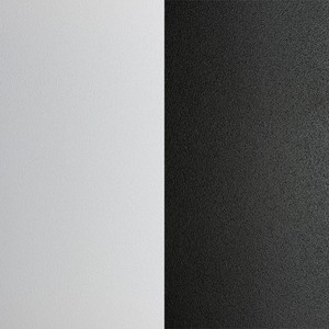White embossed/Graphite embossed