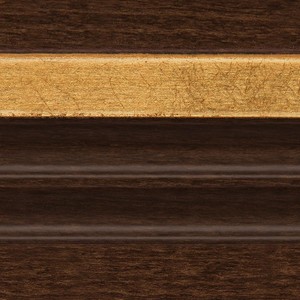 Q7 Noce scuro + foglia oro - cat.ZD